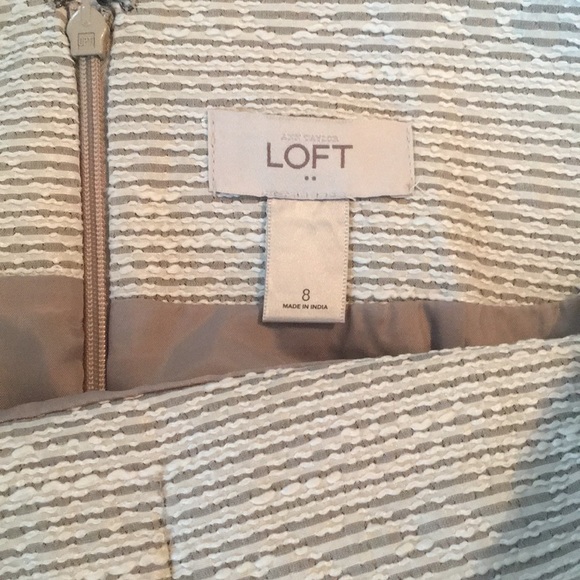 LOFT Tan Pencil Skirt - Picture 3 of 3